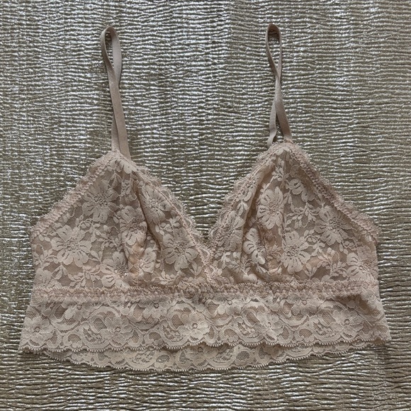 Xhilaration Other - Lace Bralette in Nude Pink